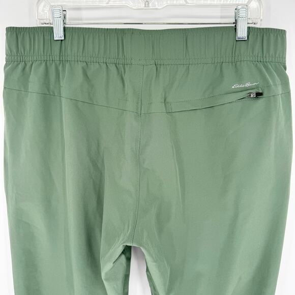 Eddie Bauer Women's Departure Ankle Pants In Alpine Green Size L Athleisure Gorp - Picture 10 of 15